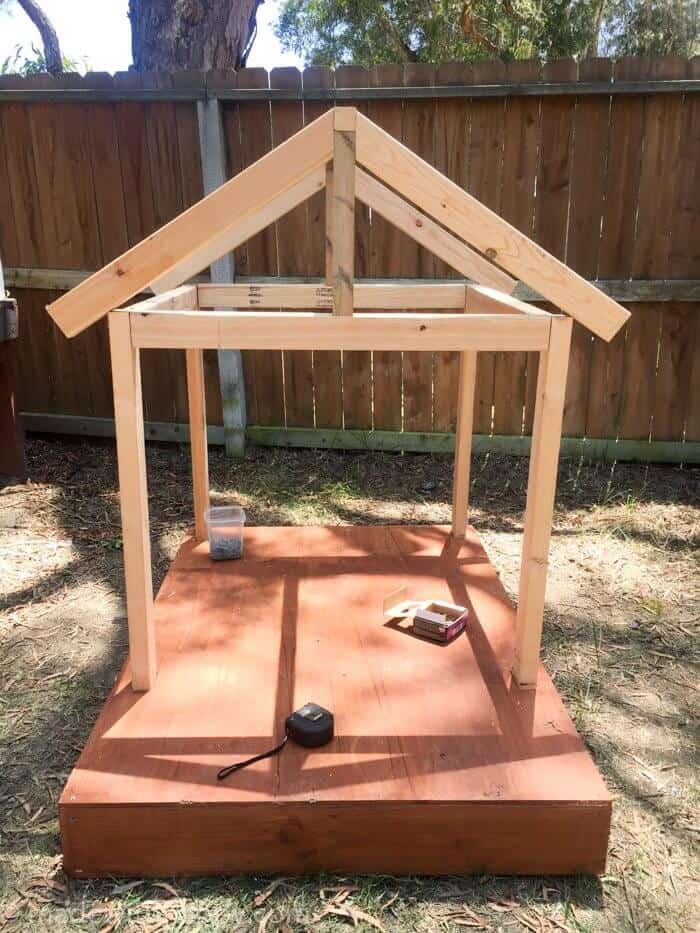 DIY Dog House Barn Door Dog House