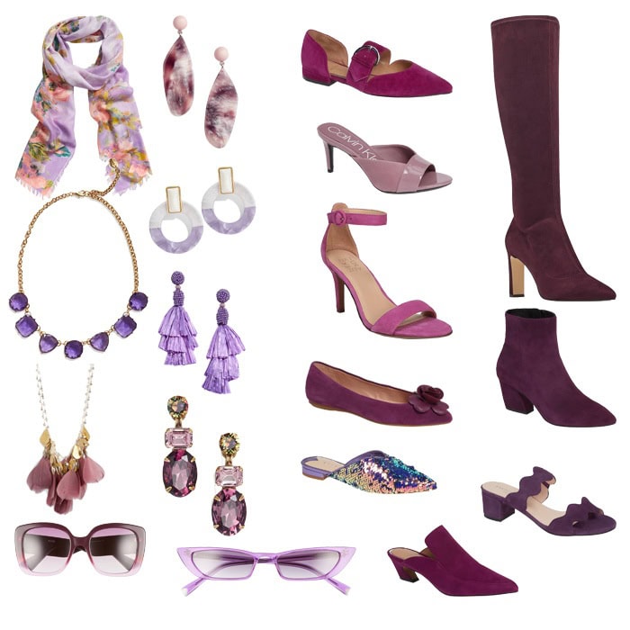 How to wear purple outfits in every shade from lilac to violet