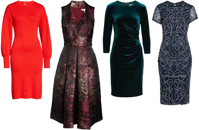 winter wedding cocktail attire