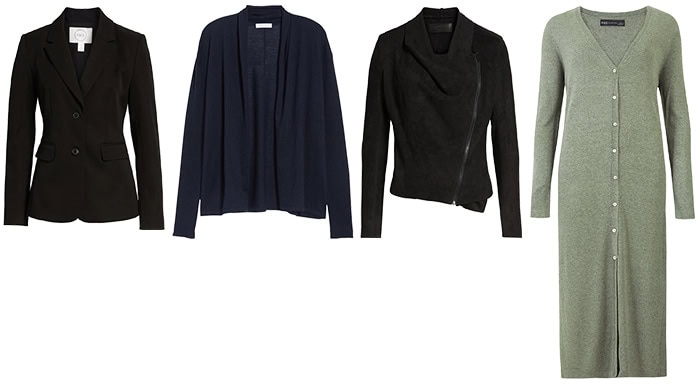 inverted triangle coats