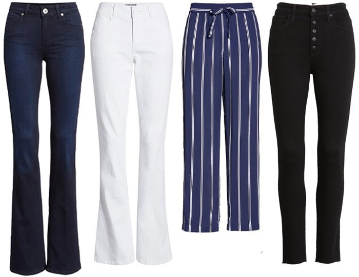 best pants for rectangle body shape