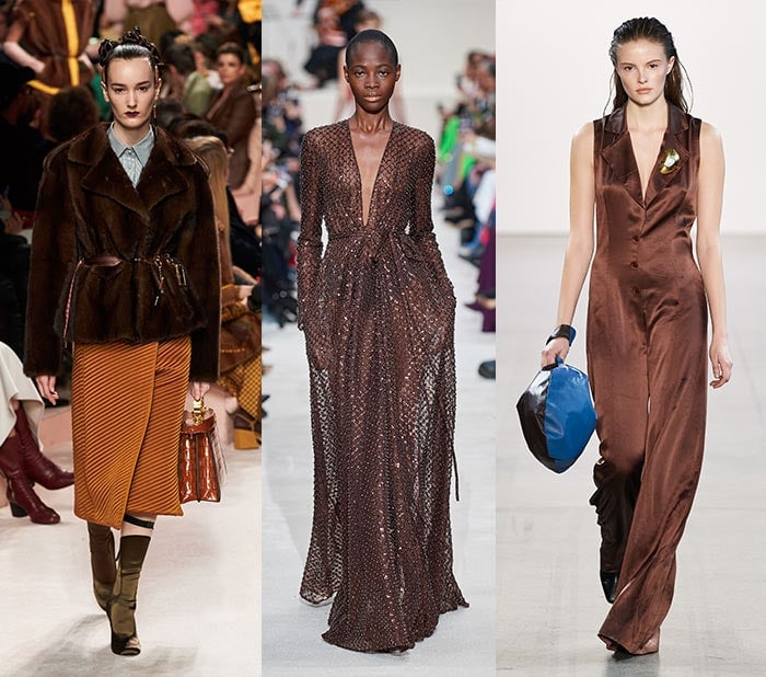 Fall 2020 color trends - chocolate brown | 40plusstyle.com