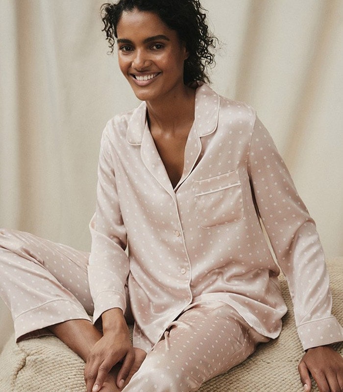 Silk pajamas for women | 40plusstyle.com