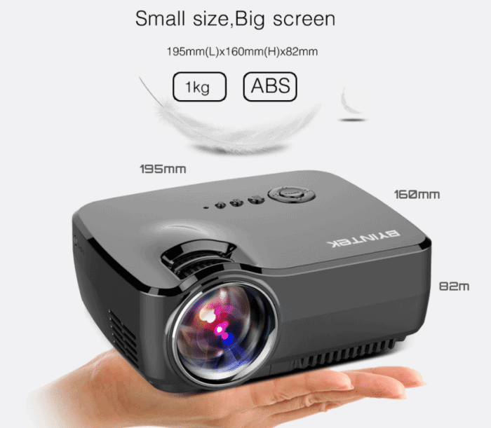 portable projector