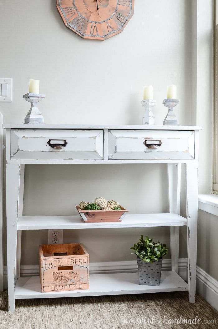 Small Console Table Plans Houseful Of Handmade