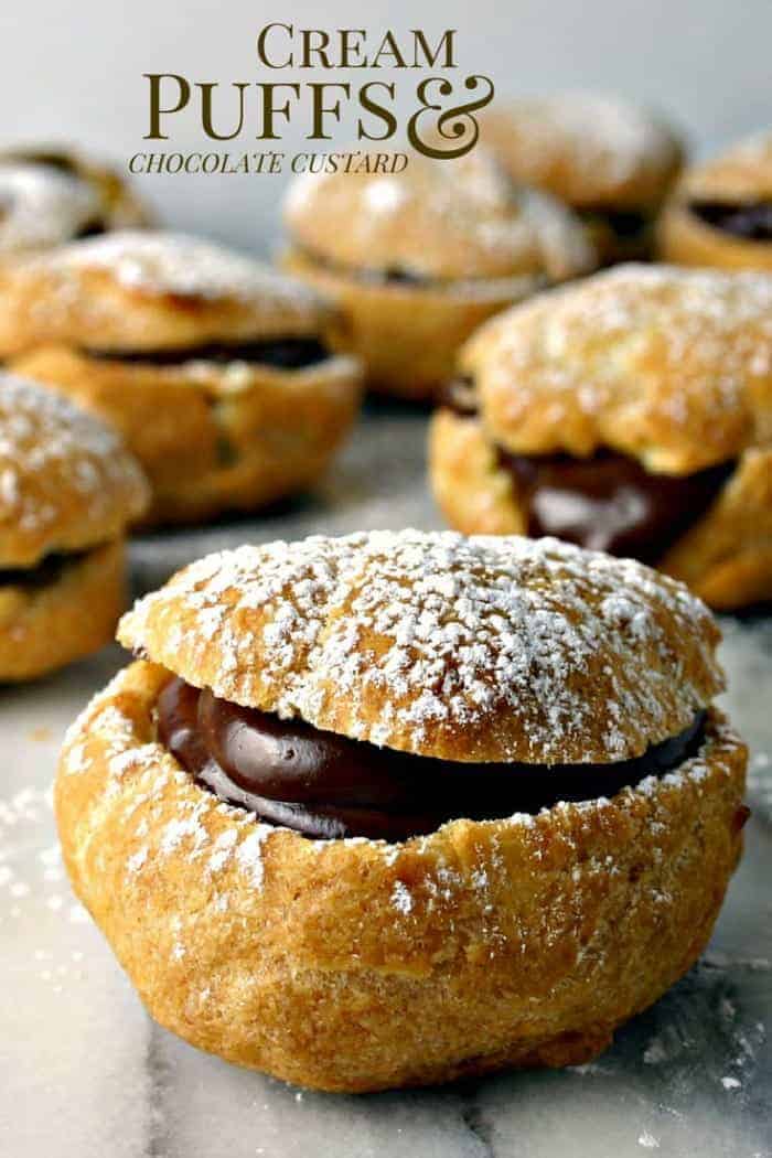 Cream Puffs & Chocolate Custard | Life, Love, and Good Food