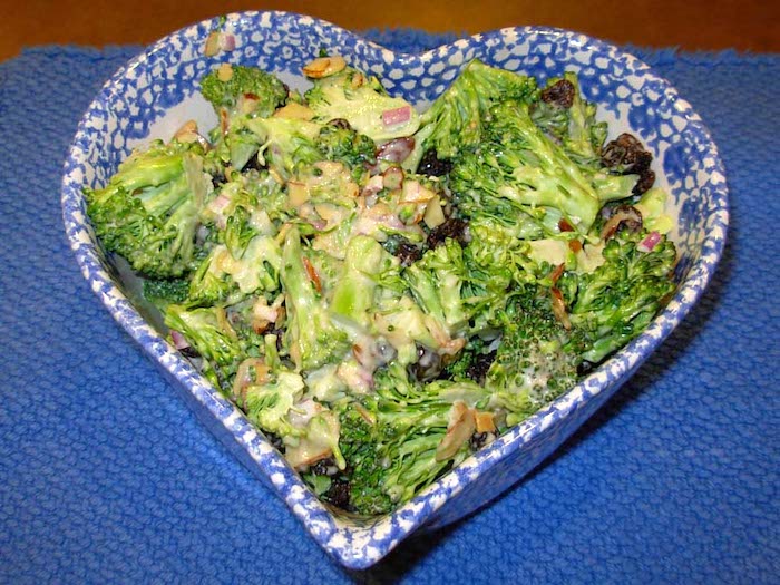 Broccoli Salad is quick to make and a favorite in our house.