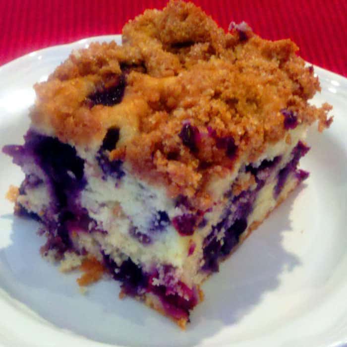 Blueberry Buckle. Scrumptious family favorite.