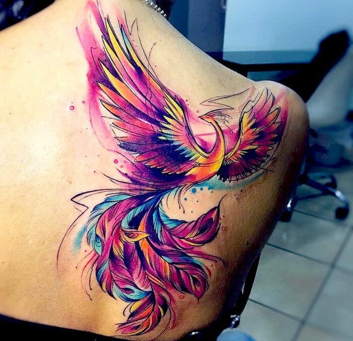 Fénix tatoo