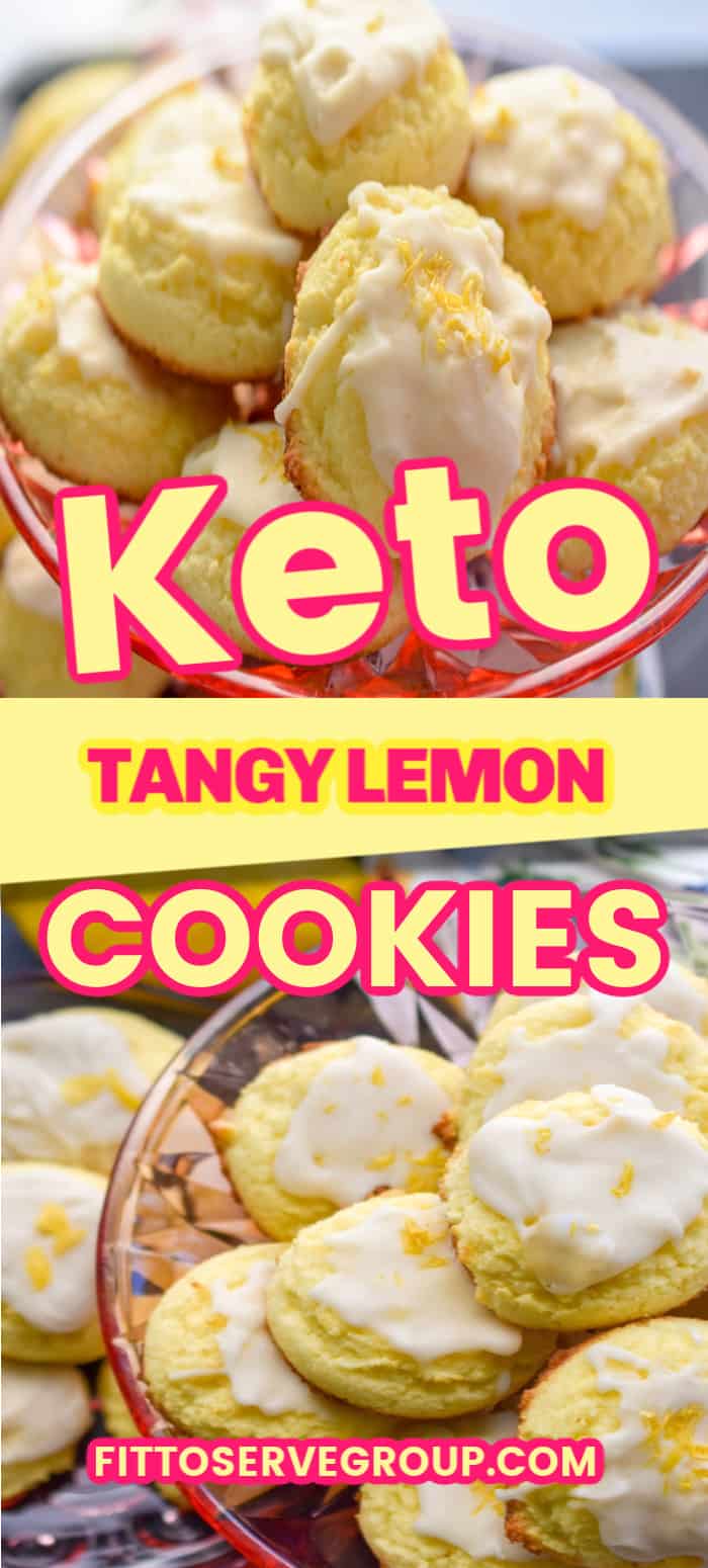 Keto Tangy Lemon Cookies