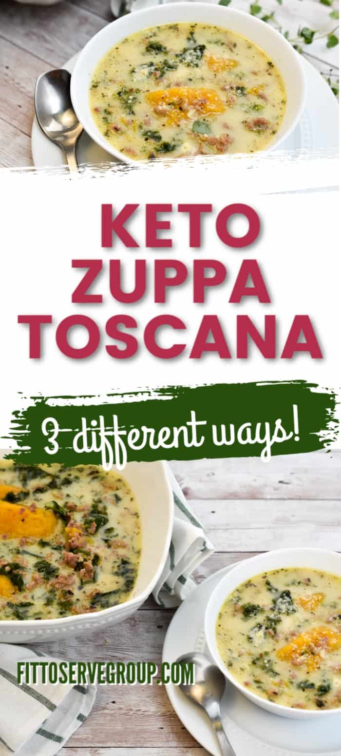 Keto zuppa toscana long pin