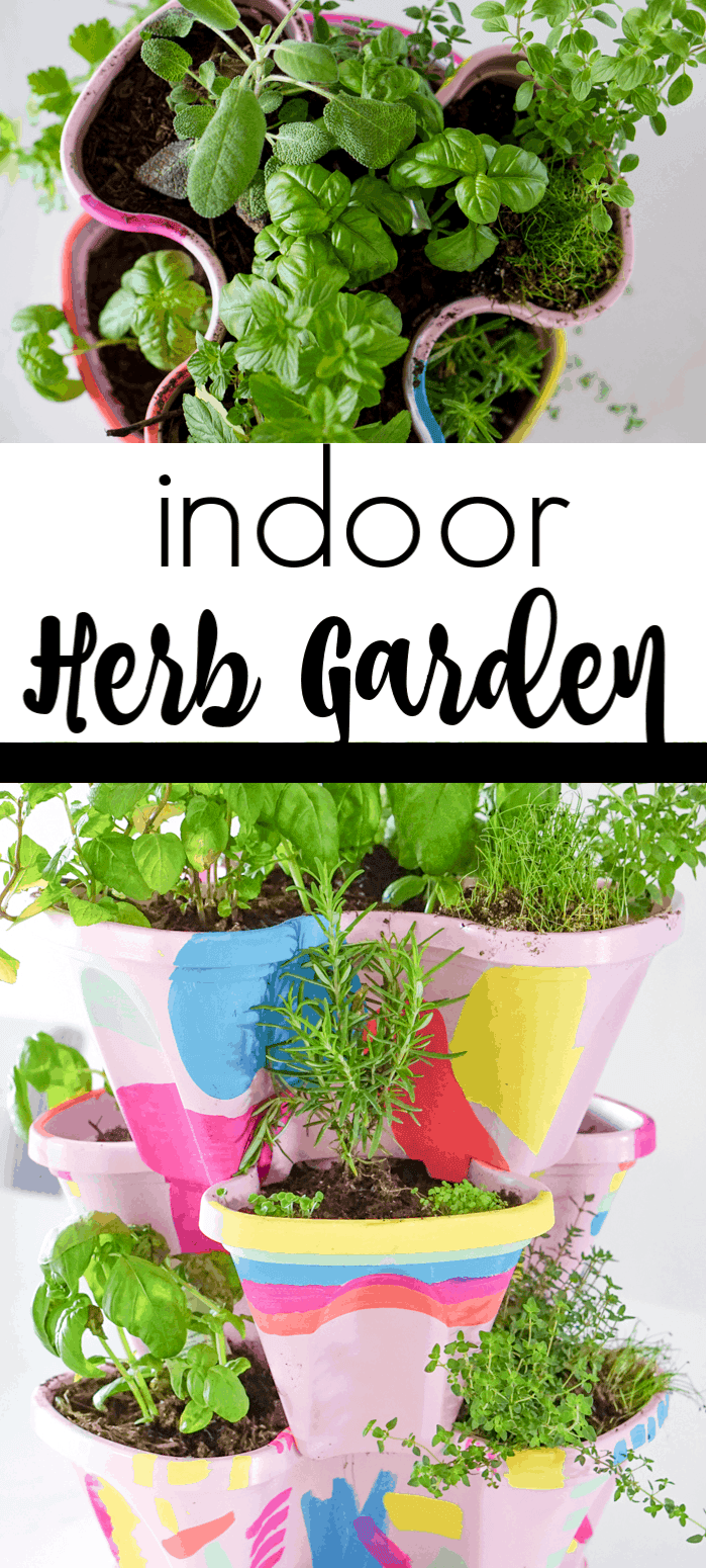 Growing your own Indoor herb garden. Colorful DIY Indoor herb garden. Looking for a colorful diy herb garden then look no further than this herb garden kit that we're sprucing up. Growing your own Indoor herb garden. Colorful DIY Indoor herb garden. Looking for a colorful diy herb garden then look no further than this herb garden kit that we're sprucing up.