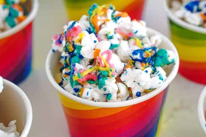 Rainbow Popcorn