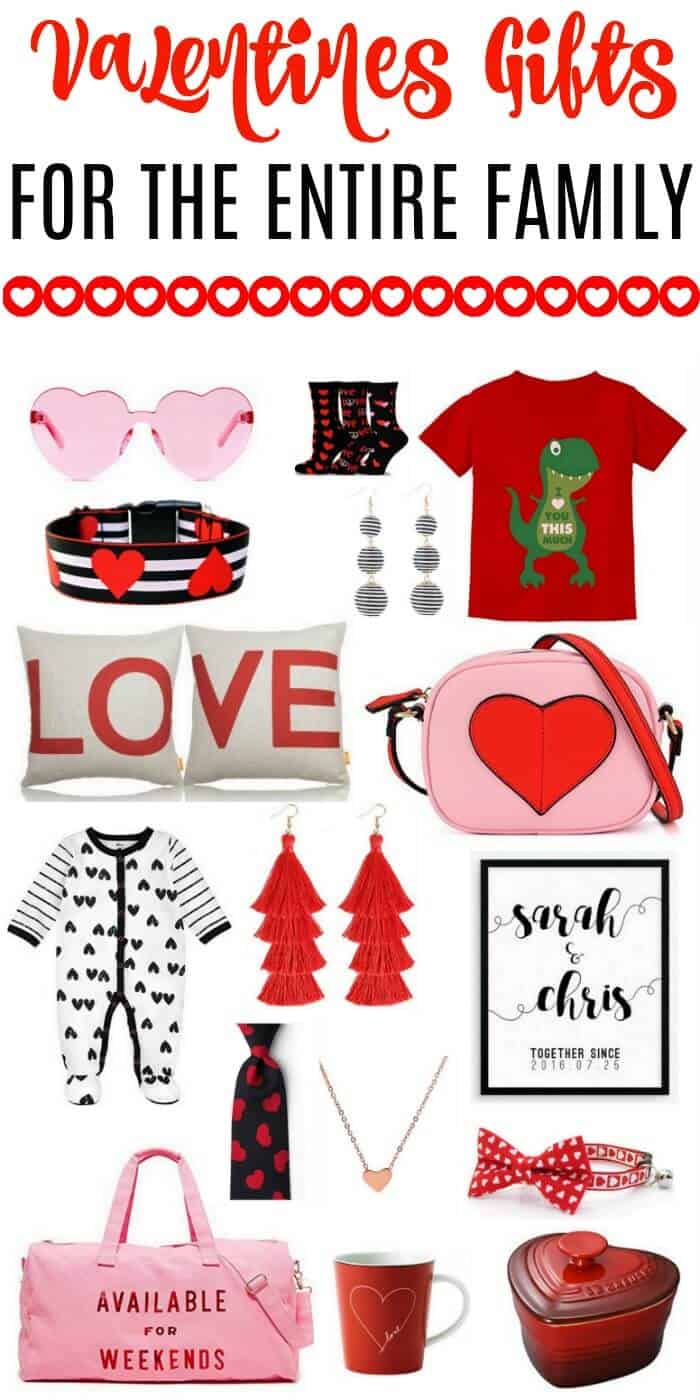 Valentines Ideas for the entire family. Valentines Gifts for her. Valentines Gifts for him. Valentines gifts for the kids, and Valentines gifts for your pets Love Valentines Gift Ideas. www.madewithhappy.com Valentines Ideas for the entire family. Valentines Gifts for her. Valentines Gifts for him. Valentines gifts for the kids, and Valentines gifts for your pets Love Valentines Gift Ideas. www.madewithhappy.com