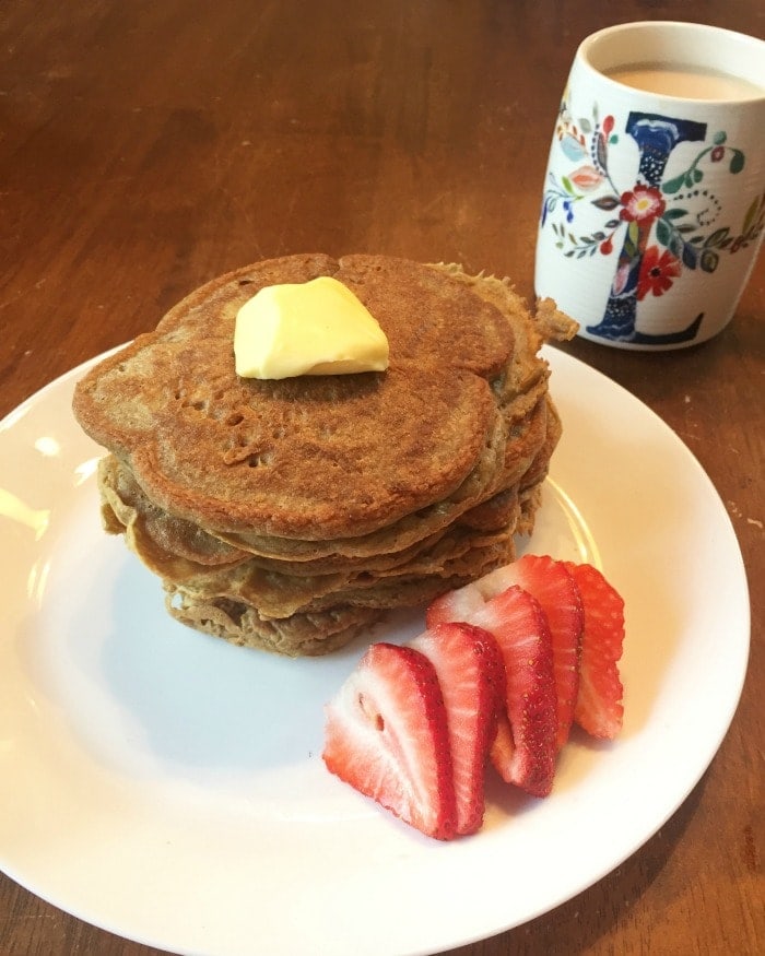 Plantain Pancakes Made in a Blender (Grain Free)