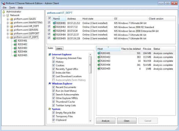 ccleaner network