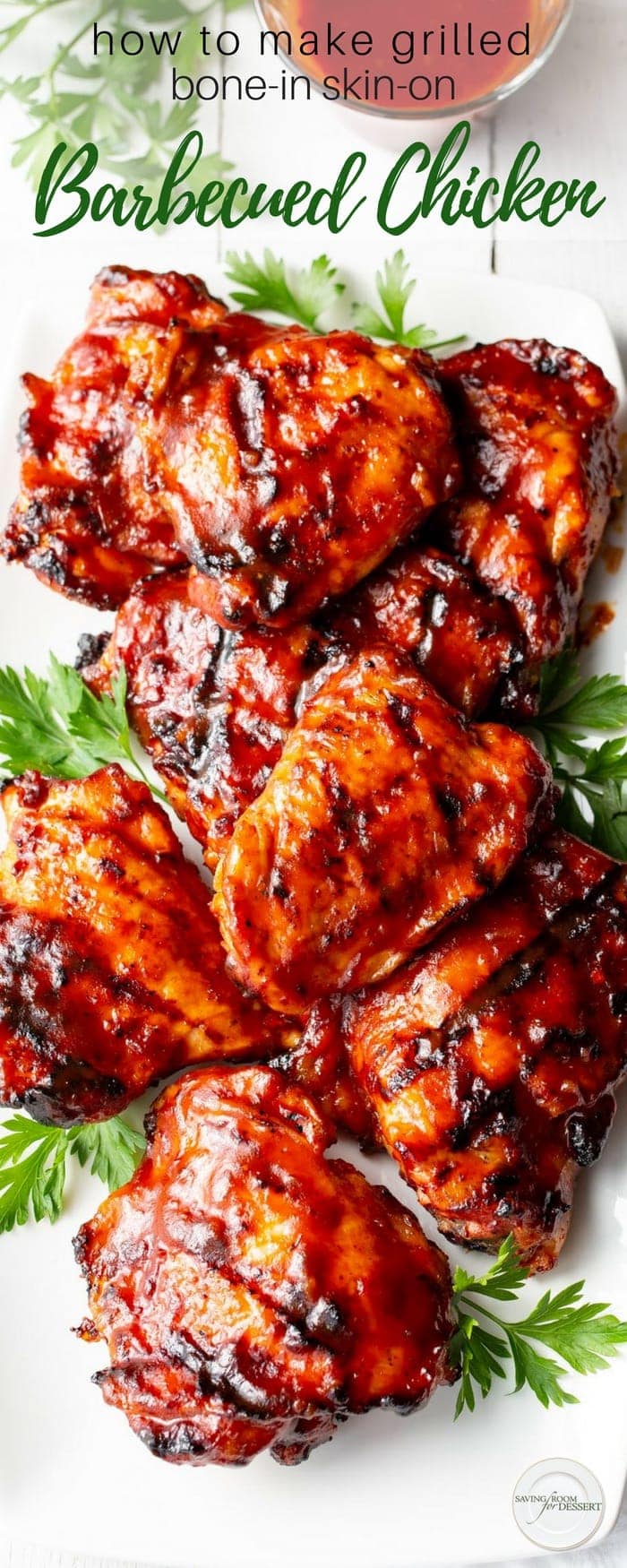 How To Make Grilled Skin On Bone In Barbecued Chicken