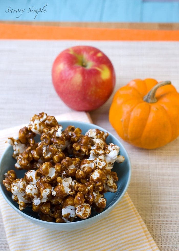 pumpkin and popcorn