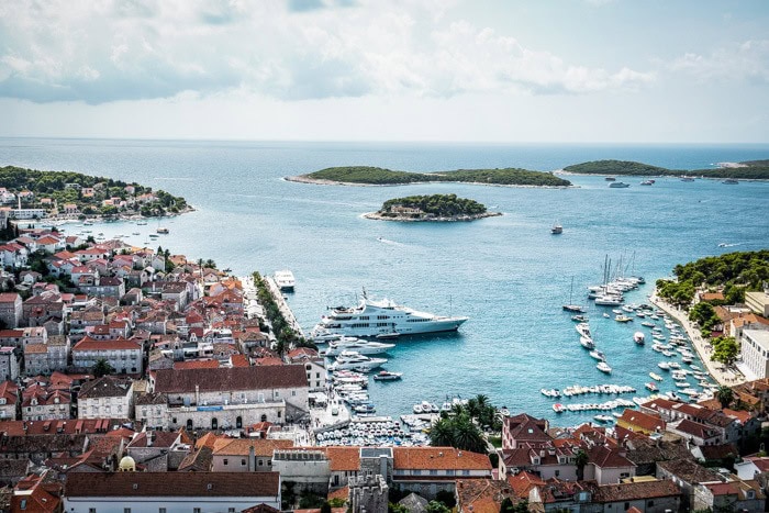 Views of Hvar.