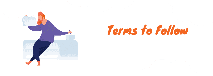 how to refer terms and conditions