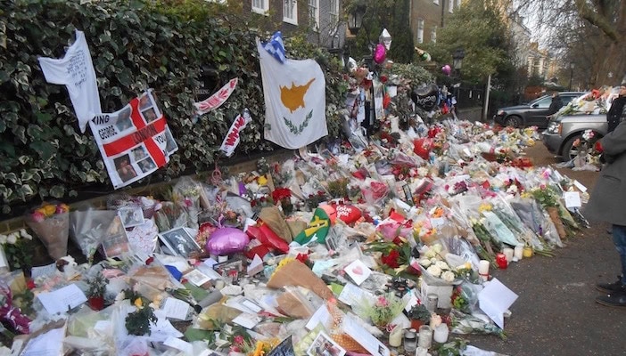 Thousands of people have visited, leaving flowers and memorials to Michael, who was one of the biggest pop singers in history.