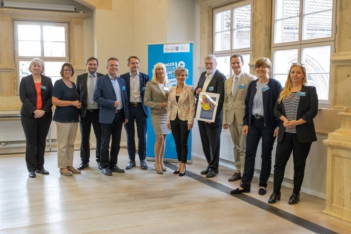 Das soziale Dorf-Tagung in Erfurt