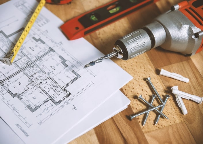 repair and refinish furniture using tools
