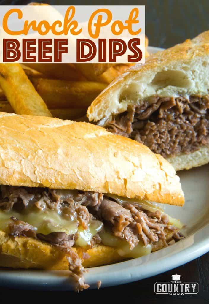 Crock Pot Beef Dips