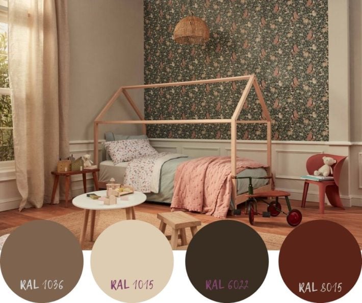 colori per camerette bimbi unisex