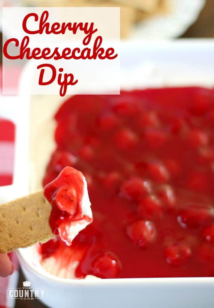 Cherry Cheesecake Dip