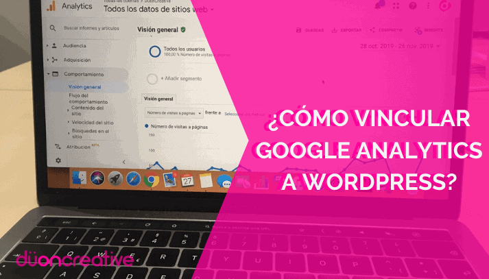 Cómo vincular Google Analytics con Wordpress