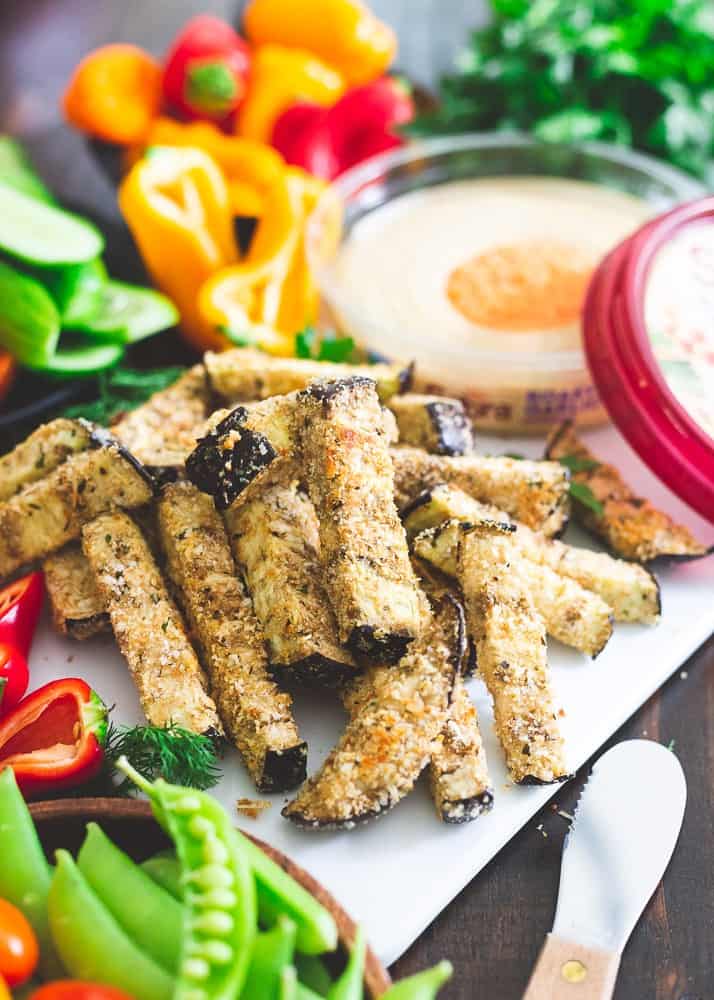 Italian Spiced Eggplant Fries