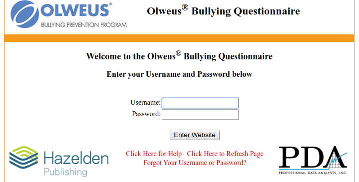 Olweus Bullying Questionnaire Logo