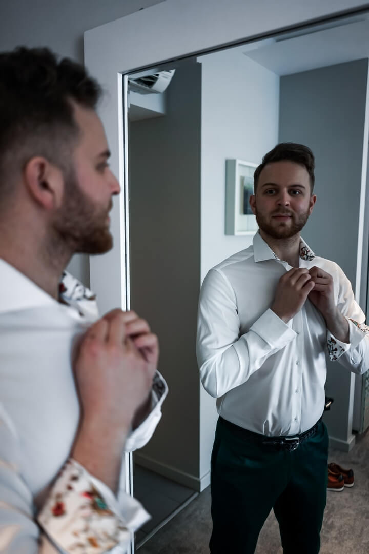 ETERNA Slim Fit Hemd mit Motiv