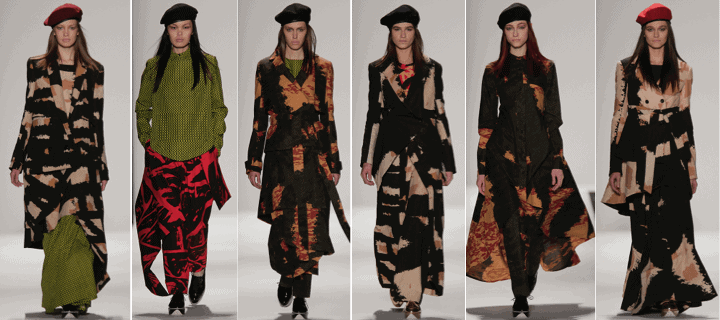 Fall 2015 collection by Emmanuelle Ciara Jones and Ghazaleh Khalifeh