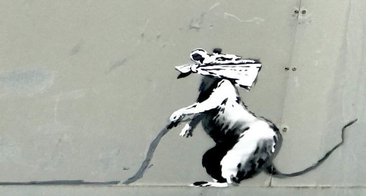 Banksy unveils new pieces in Paris, France 1 Banksy in Paris