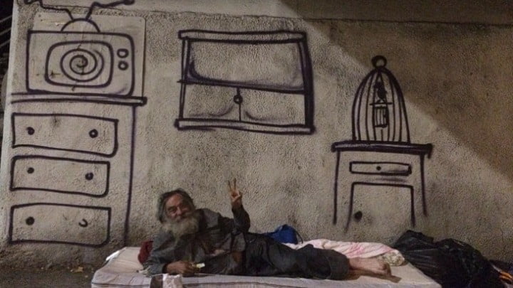 #streetart - Los Angeles Street Art is Highlighting the City’s Failure to Address Homelessness @AFH Ambrosia forHeads 1 #streetart - Los Angeles Street Art is Highlighting the City’s Failure to Address Homelessness @AFH Ambrosia forHeads Artes & contextos los angeles street art is highlighting the citys failure to address homelessness