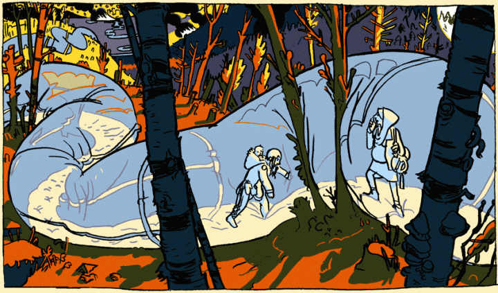 Illustrator Spotlight: Vincent Giard + Singeon 1 Brousse an older project by Vincent Giard and Singeon