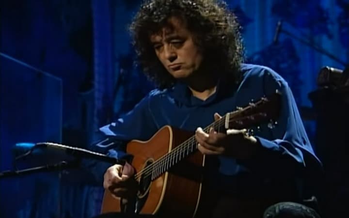 Jimmy Page Unplugged: Led Zeppelin’s Guitarist Reveals His Acoustic Talents in Four Videos (1970-2008) 1 Jimmy Page Unplugged