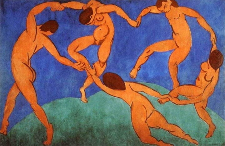 Henri Matisse, The Beast on the Loose 1 The Dance by Henri Matisse