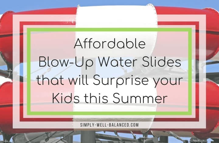 Blow up water slides for kids