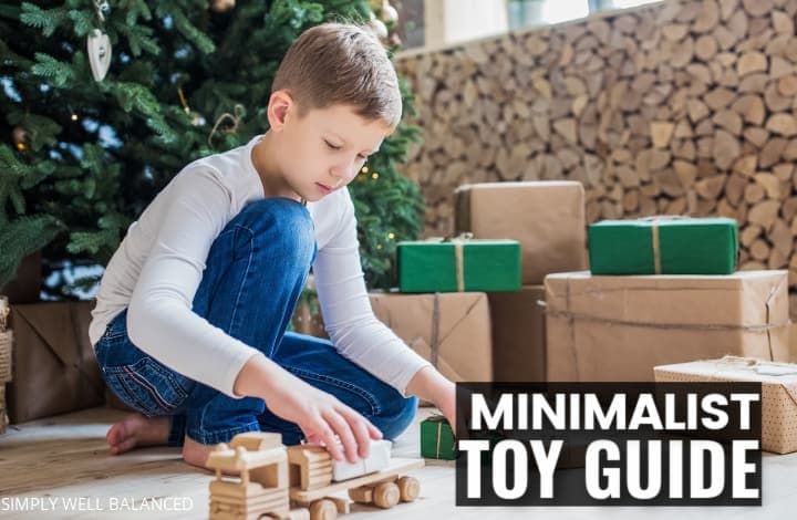 minimalist toy guide for kids