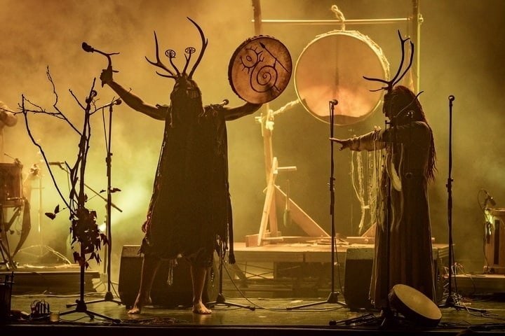 Heilung ou a "História amplificada" 10 Heilung no Extramuralhas 2018. © Sérgio Claro/Agency.com.pt