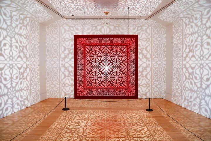 Immersive Installations by Anila Quayyum Agha Are Brought to Life with a Squarespace Portfolio Site 1 Immersive Installations