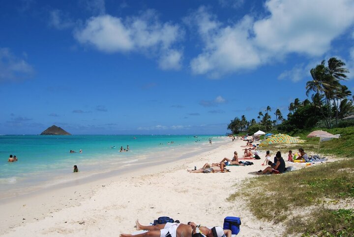 Lanikai beach best American beach