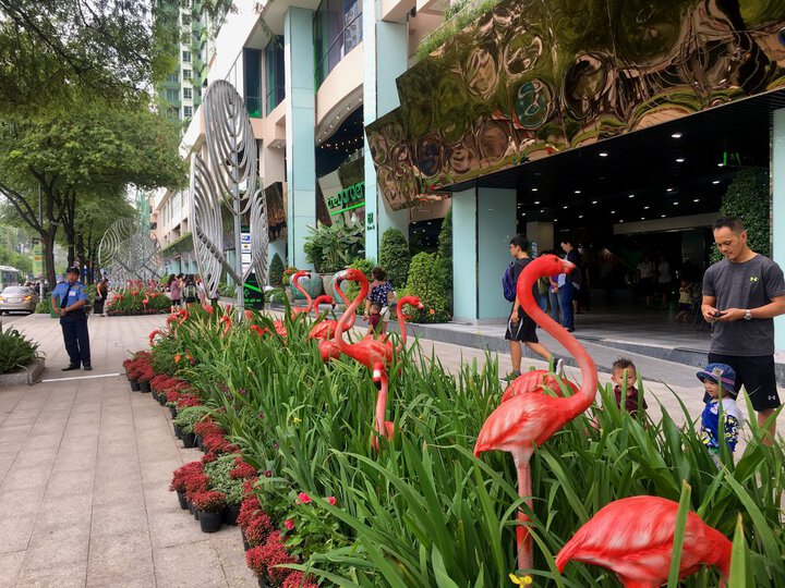 The Garden Mall xanh hơn khi đổi màu Thuận Kiều Plaza 6 190 Hồng Bàng, Quận 5, Tp Hồ Chí Minh