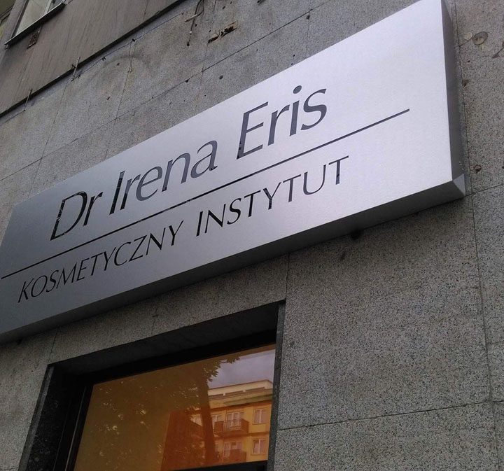 Kaseton z dibondu szczotkowanego