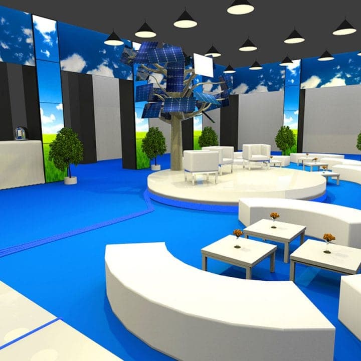 Wizualizacja 3D scenografii eventu