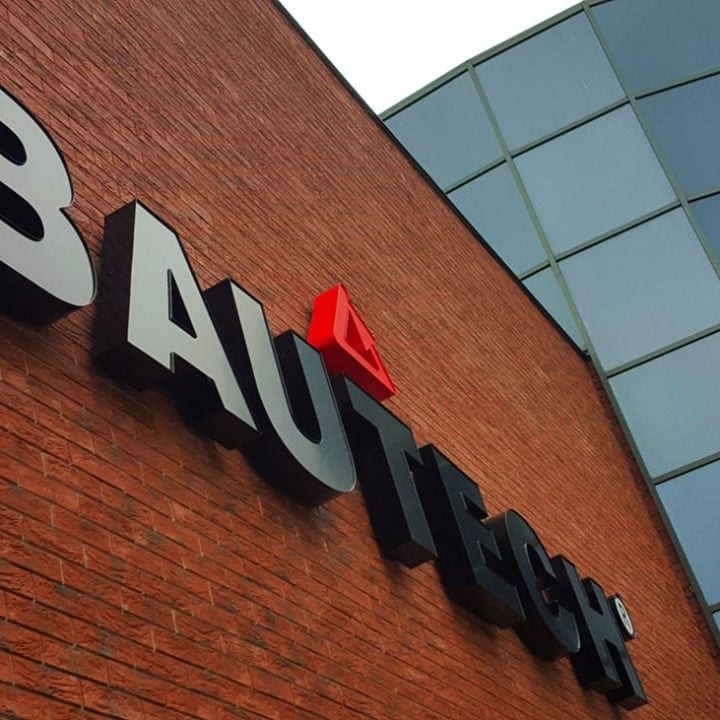 Litery podświetlane Bautech