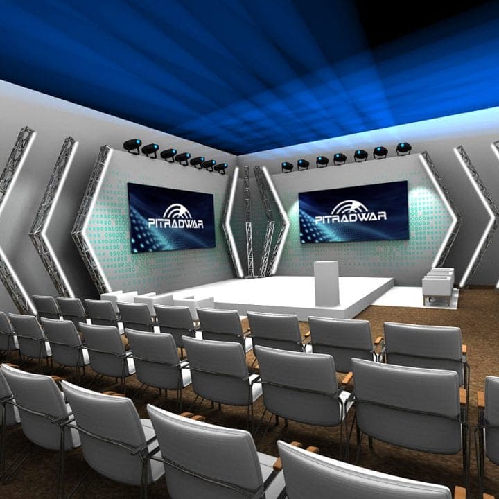 Wizualizacja 3D konferencji